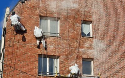 Rejointoiement de façades inacessibles